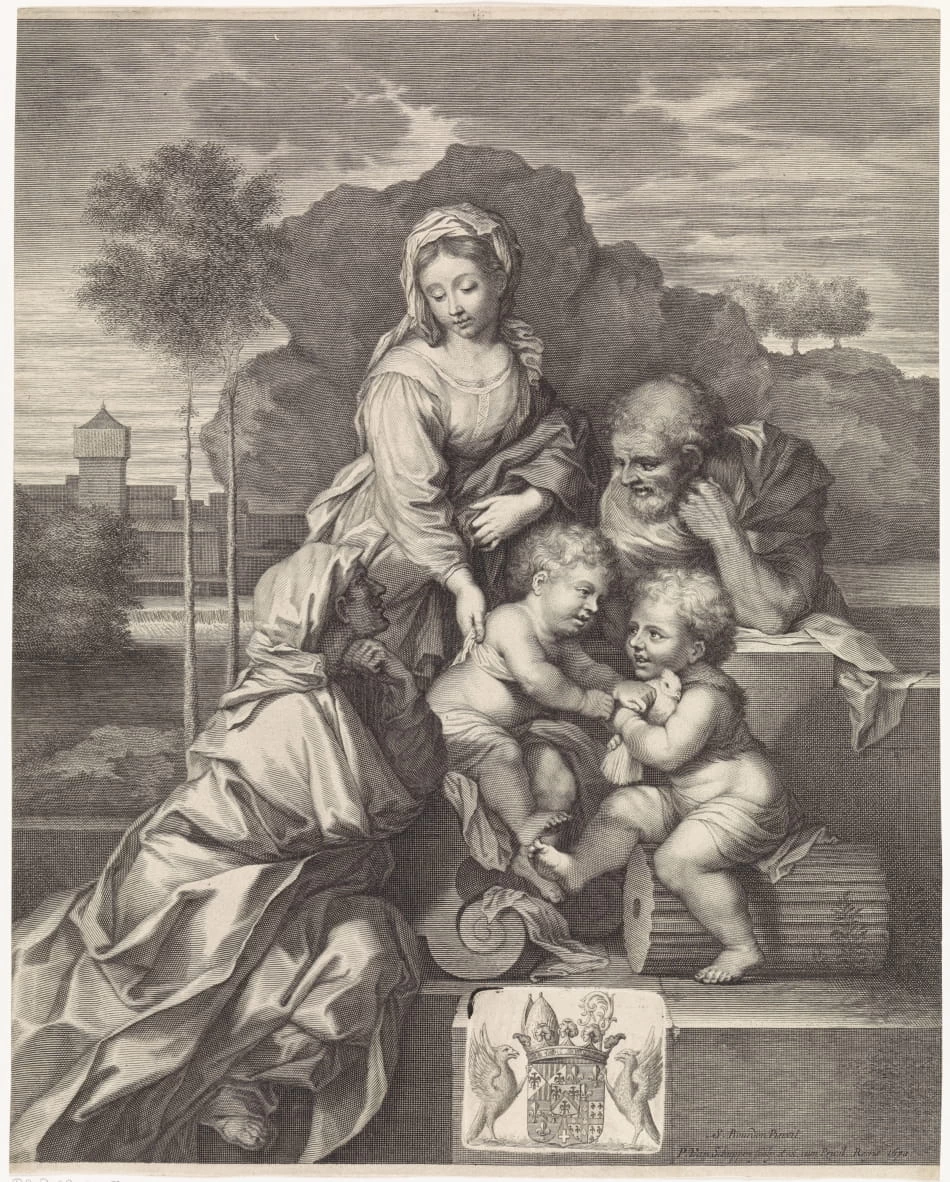 Sacra Famiglia con Elisabetta e Giovanni Battista - Rijks Museum, Amsterdam